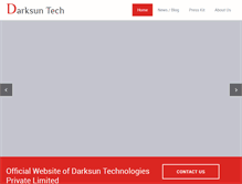 Tablet Screenshot of darksuntech.com